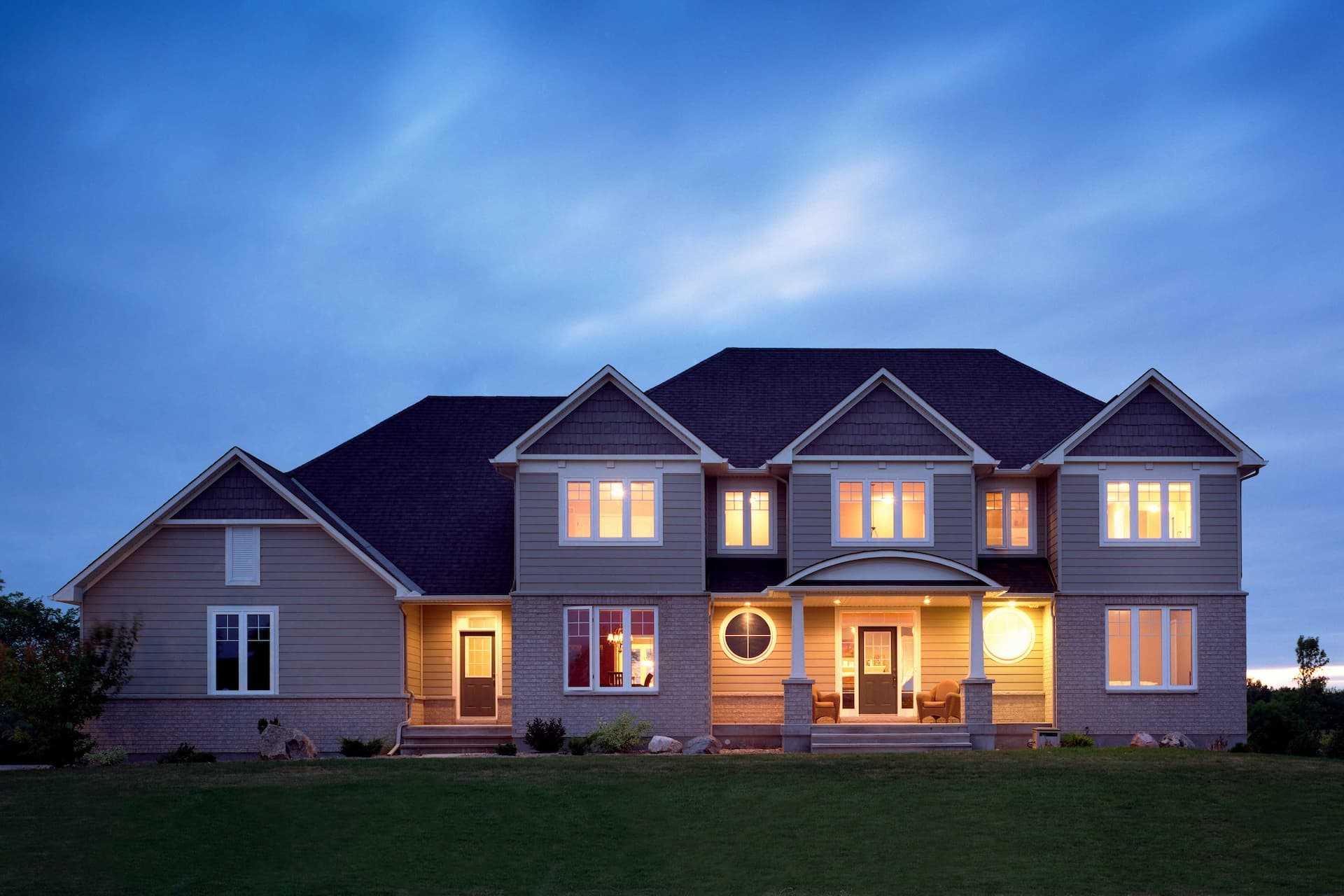 A home in the Vance Farm community.