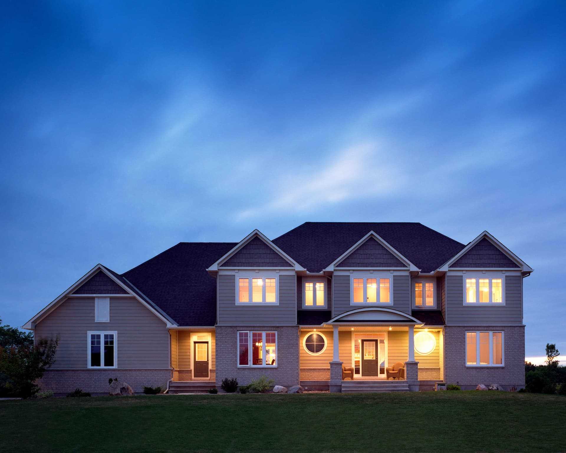 A home in the Vance Farm community.